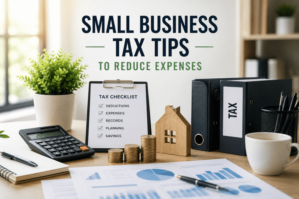 Small Business Tax Tips to Reduce Expenses and Maximize Savings